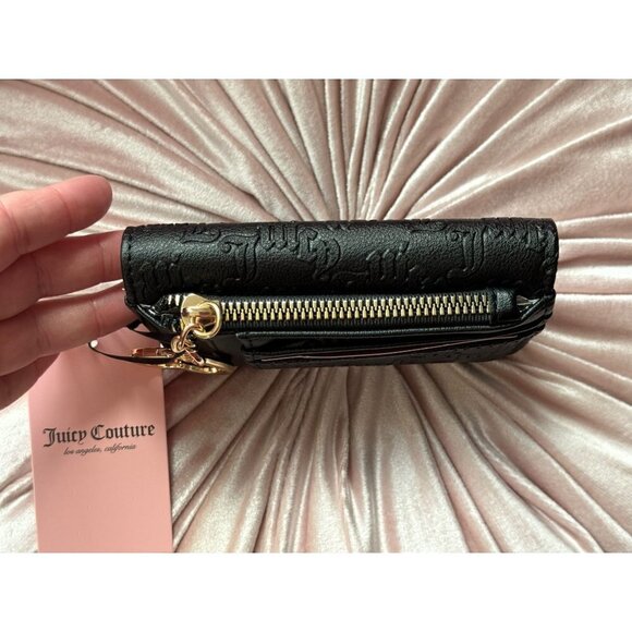 Juicy Couture Licorice Heartless Double Sided Trifold NWT - Picture 4 of 5
